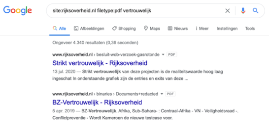 Site: vertrouwelijk