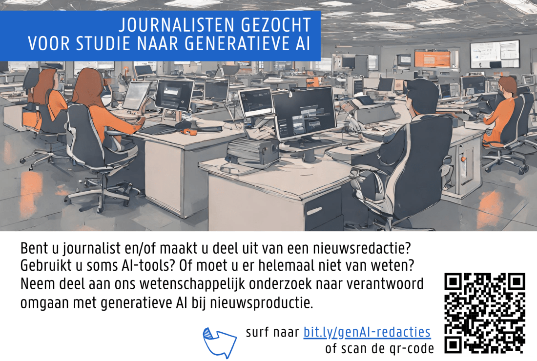 Onderzoek UGent UAmsterdam AI-attitudes journalisten