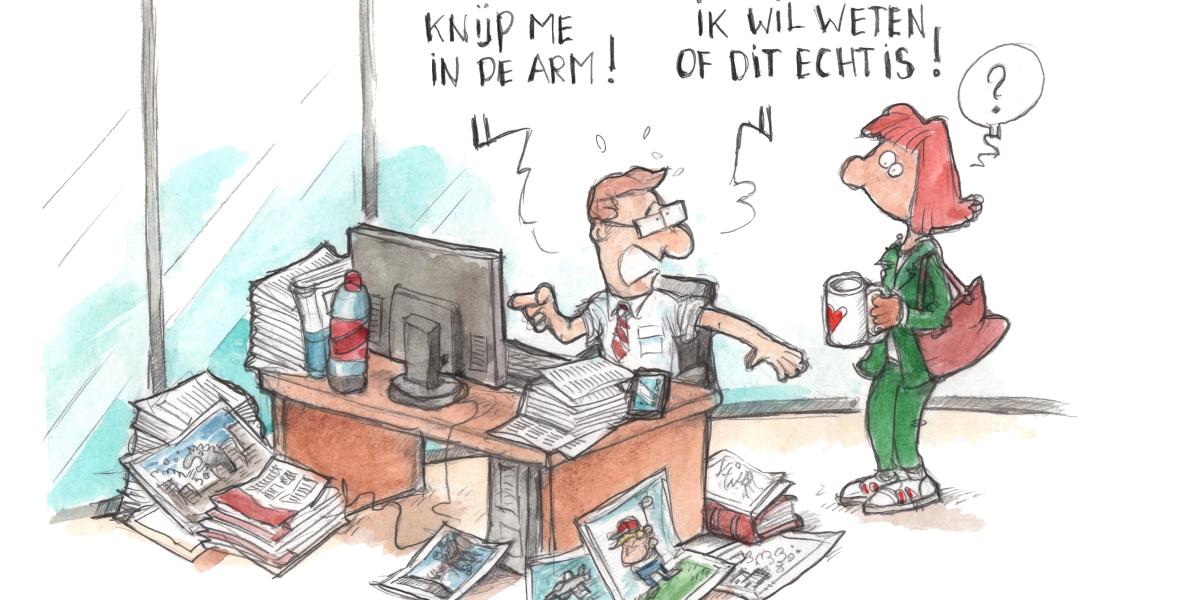 Cartoon Joris Snaet
