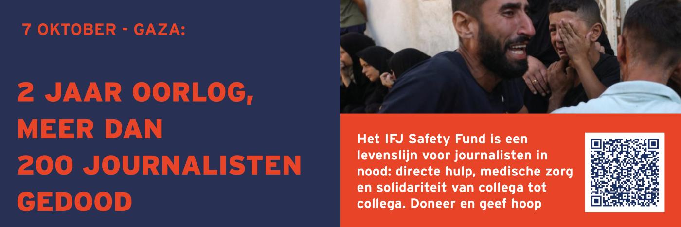 Doneer aan het IFJ Safety Fund.